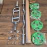 large brand new olympic weight lifting set Image 7