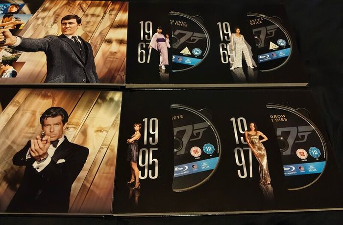James Bond 50th anniversary Blu ray boxset