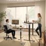 Electric Height-Adjustable Desk with USB Charging Port, 100 x 60 cm Image 7