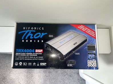 Hifonics Thor TRX4004 DSP Car Amplifier BRAND NEW