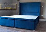 ottoman lift up bed frame and headboard