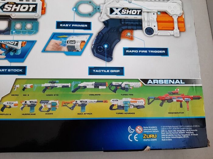 X shot new unopened box