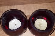 Red M&amp;S Tea Light/Voltive Holders