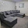 Ushape Scatter & Fullback Cushions Sofa Image 3