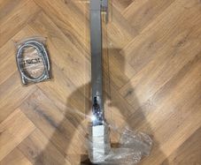 Freestanding chrome bath tap