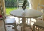 Table and 4 chairs