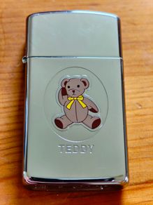 2000 Zippo Teddy Slim Brand New Never Used