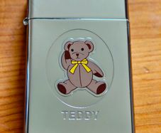 2000 Zippo Teddy Slim Brand New Never Used