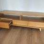 Large tv stand mid-century modern Image 2