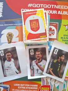 95 Panini World Cup 2026 Stickers incl 3 Coca Cola