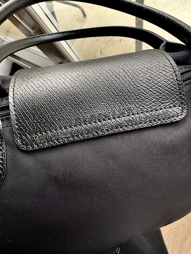 Longchamp le pliage black bag