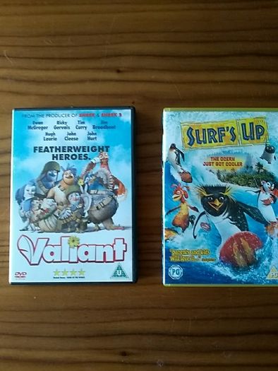 DVD's - Surf's up / Valiant