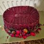 Vintage Large Wicker Basket Image 6