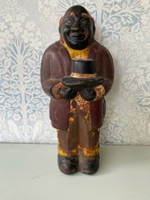 Original Cast Iron Uncle Moses Money box.