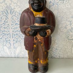 Original Cast Iron Uncle Moses Money box.