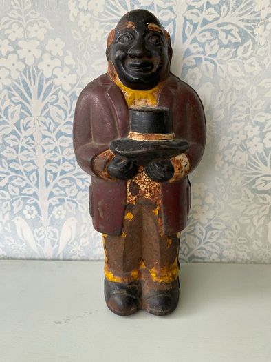 Original Cast Iron Uncle Moses Money box.
