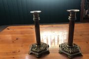 Brass type reeded c stick