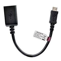 Sony EC310 MicroUSB to USB Adapter OTG Cable - Black