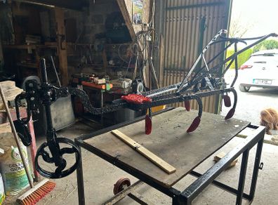 cast iron. plough