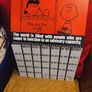 Snoopy 1986 Vintage Charlie Brown Peanuts date book Rare Image 2