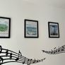 4 Framed Paintings Posters for Sale Image 5