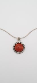 925 vintage sterling silver PIA necklace