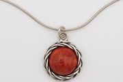 925 vintage sterling silver PIA necklace