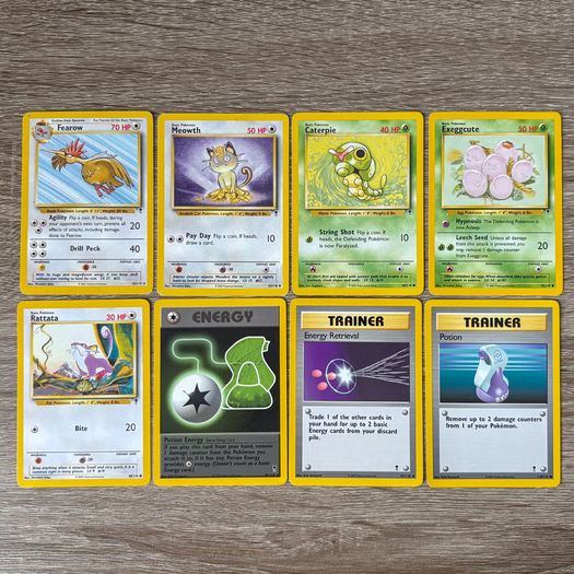 8x Legendary Collection Pokemon Cards Bundle Lot WOTC 2002 Vintage