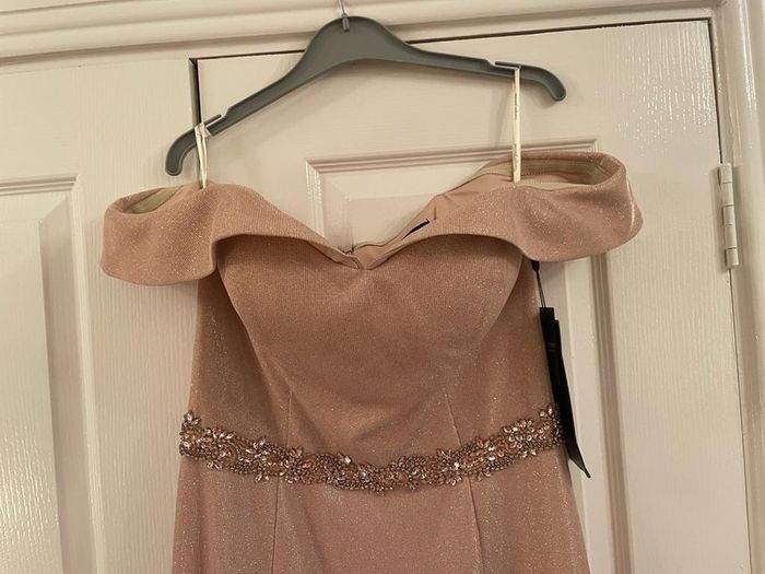 Rosie Closet Rose Gold Debs/Occasion dress Reduced