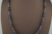 Vintage Venetian Style Floral Glass Beads Necklace