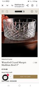 Marquis By Waterford Markham Bowl