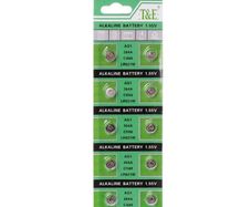 AG1 / LR621 / 364 Alkaline Button Cell Batteries | 1.5V | 10 Pack | Brand New