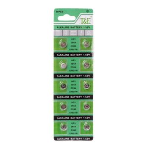 AG1 / LR621 / 364 Alkaline Button Cell Batteries | 1.5V | 10 Pack | Brand New