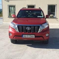 Red Toyota Land Cruiser 2015 Automatic LWB