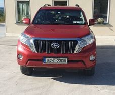 Red Toyota Land Cruiser 2015 Automatic LWB