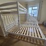 triple bunk bed with mattress Image 4