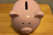 Small ceramic piggy bank from MINISO Brand New