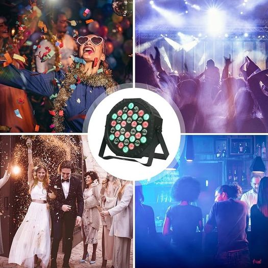 NEW SALE | 36LED 72W Disco Lights RGB DMX512 with Remote Control, Par Light 7 Modes Stage Lighting Effect DJ Lights for Party Bar Club Wedding Halloween Christmas