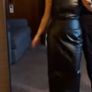 BNWT oh polly leather midi dress Image 5