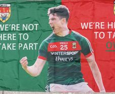 Connor Loftus Mayo GAA flag 3ft x 2ft.