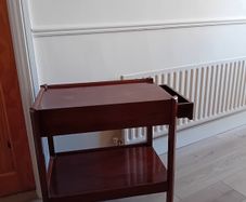 Vintage serving trolley