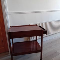 Vintage serving trolley