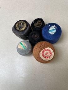 Vintage French thread collection