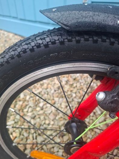 Kids 16 inch red Frog bike - Dublin 14
