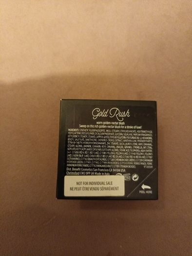 Benefit Gold Rush discontinued