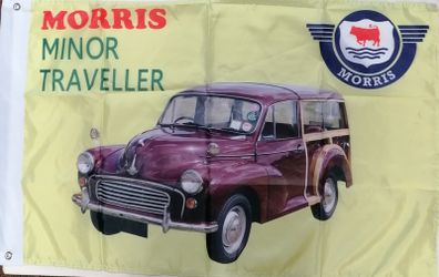 Morris Minor Traveller Flag 3ft x 2ft.