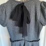 Red Valentino ladies grey houndstooth dress size M Image 6