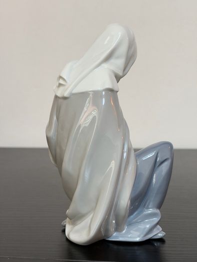 NAO By Lladro 4 Pcs Porcelain Nativity Set Mary - Joseph - Baby Jesus - Donkey