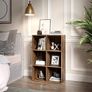 Bookcase, Bookshelf, Storage Shelf with 6 Compartments, Standing Shelf, Cube Shelf, for Living Room, Home Office, Dinning Room, Rustic Brown LBC203BX Image 6