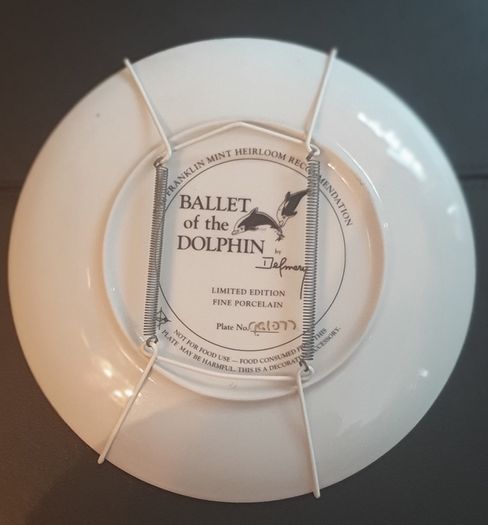 Franklin Mint Limited Edition Fine Porcelain Decorative Plate